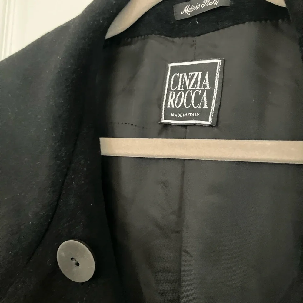 Cinzia Rocca Lambswool/Angora Beautiful Coat. - Picture 2 of 8